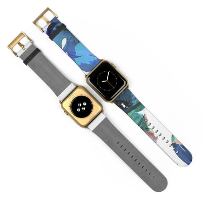 Blue Bloom - Watch Band