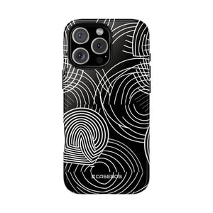 Ethereal Black and White Labyrinth - for iPhone 16