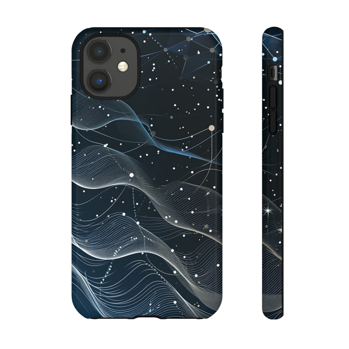 Connectivity Wave: Network Gradient - Protective Phone Case