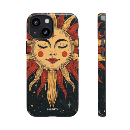 Sunshine Embraces Stars - iPhone Case