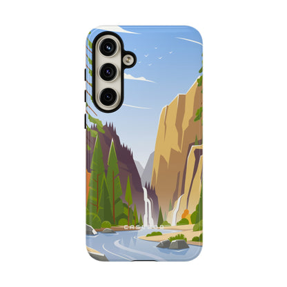 Waterfall at National Park iPhone Case (Protective)