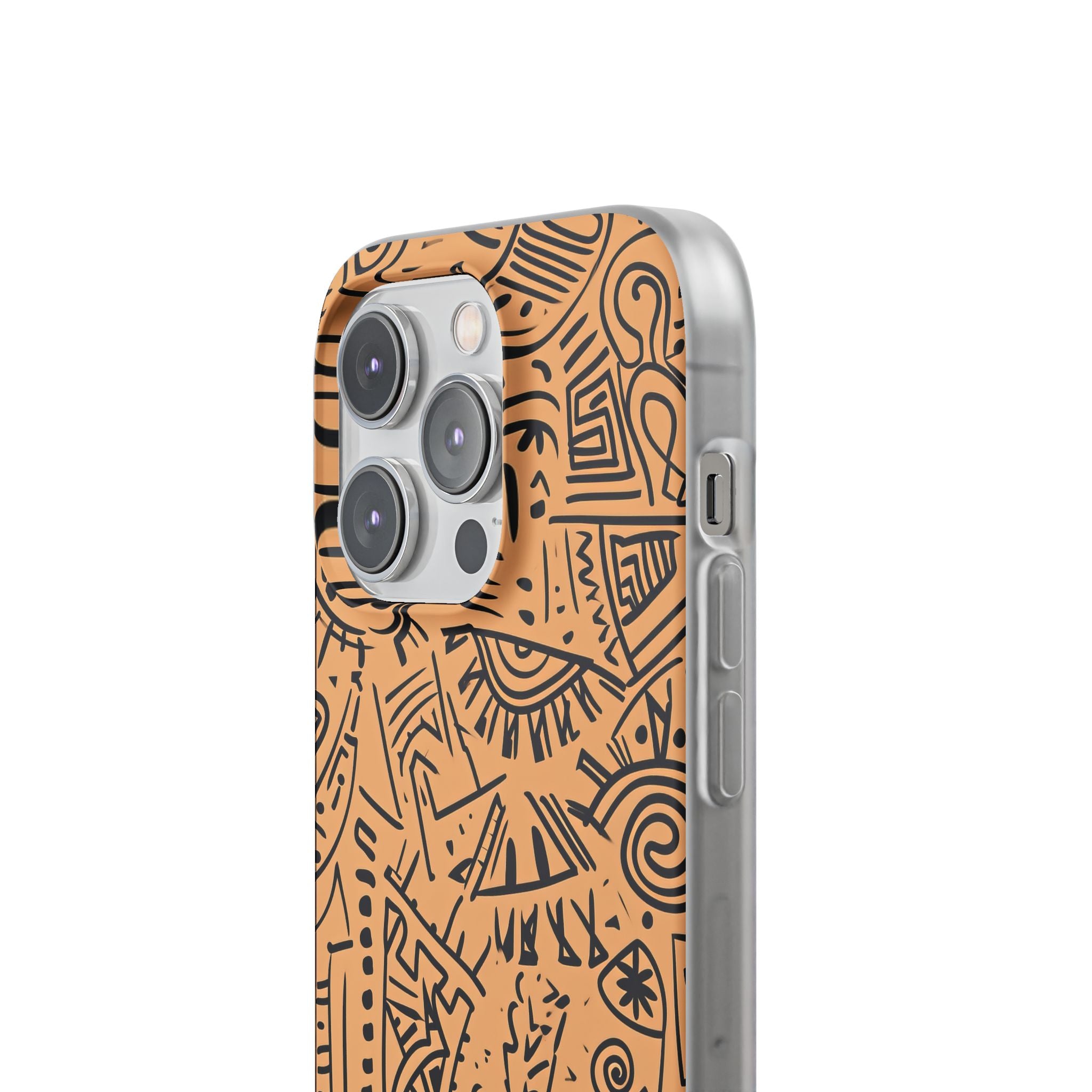 Mystic Tribal Geometry | Flexible Phone Case for iPhone