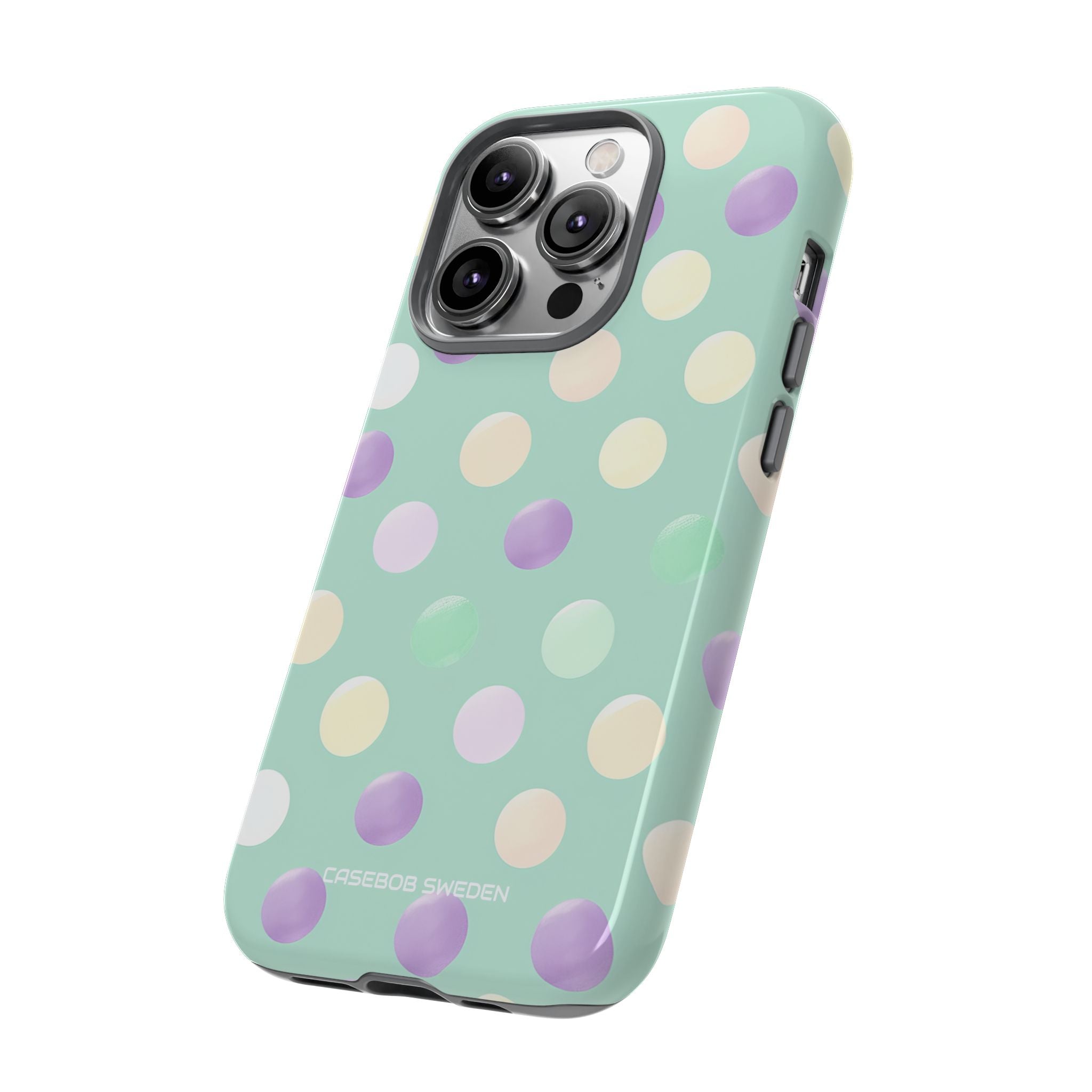 Pastel Polka Dots - Tough iPhone 14 Phone Case