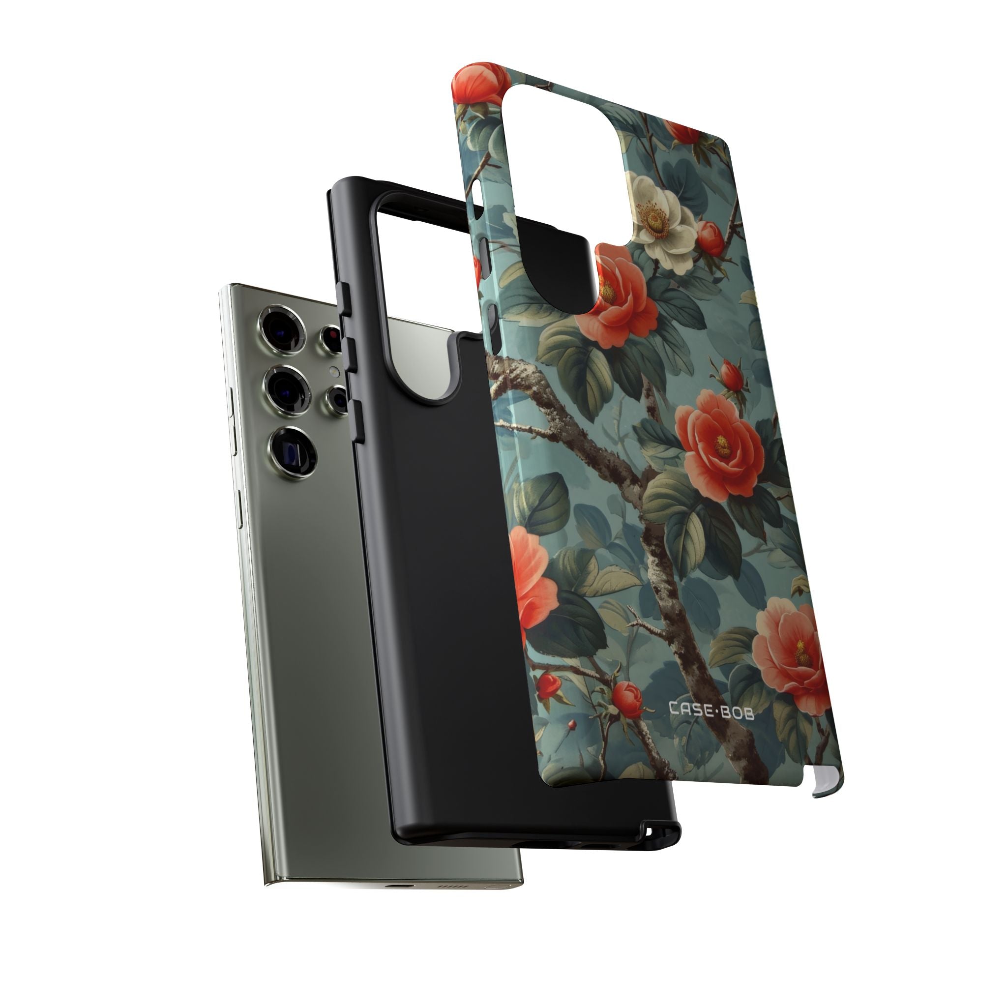 Coral Bloom Samsung S23 Ultra Case - Tough