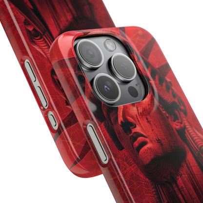 Zen Red Liberty Vision iPhone 15 - Slim Phone Case