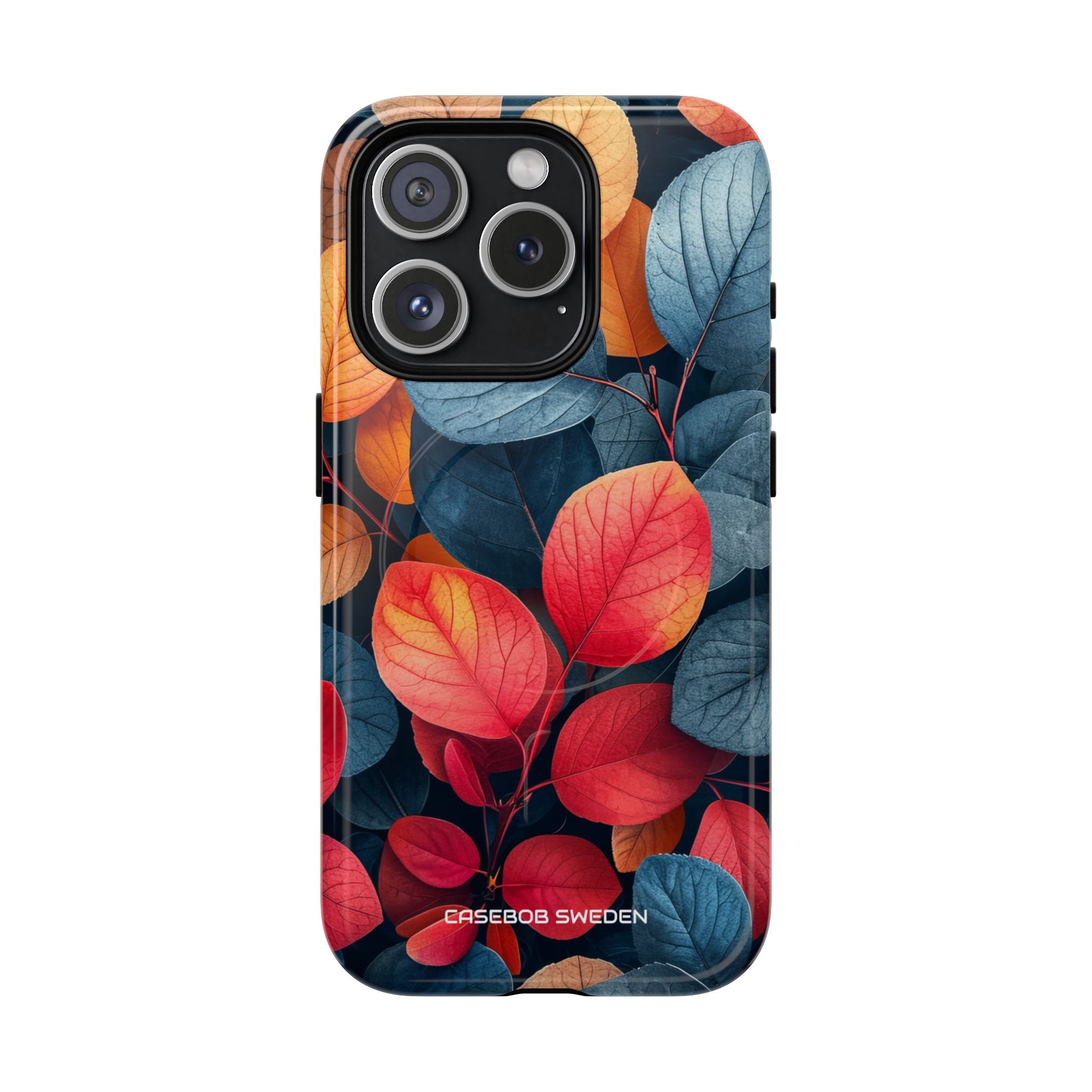 Vibrant Nature Leaves - Tough + MagSafe® iPhone 15 Phone Case