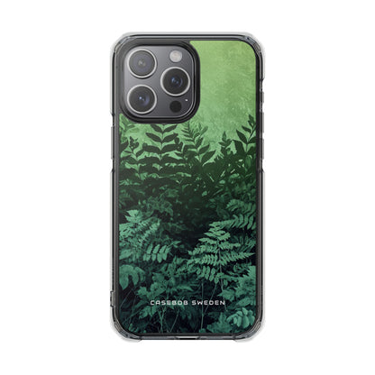 Gradient Fernscape Lush iPhone 15 - Clear Impact Phone Case