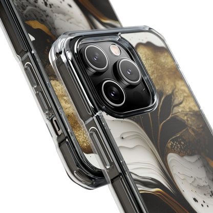Gold Swirl Elegance iPhone Case - Impact