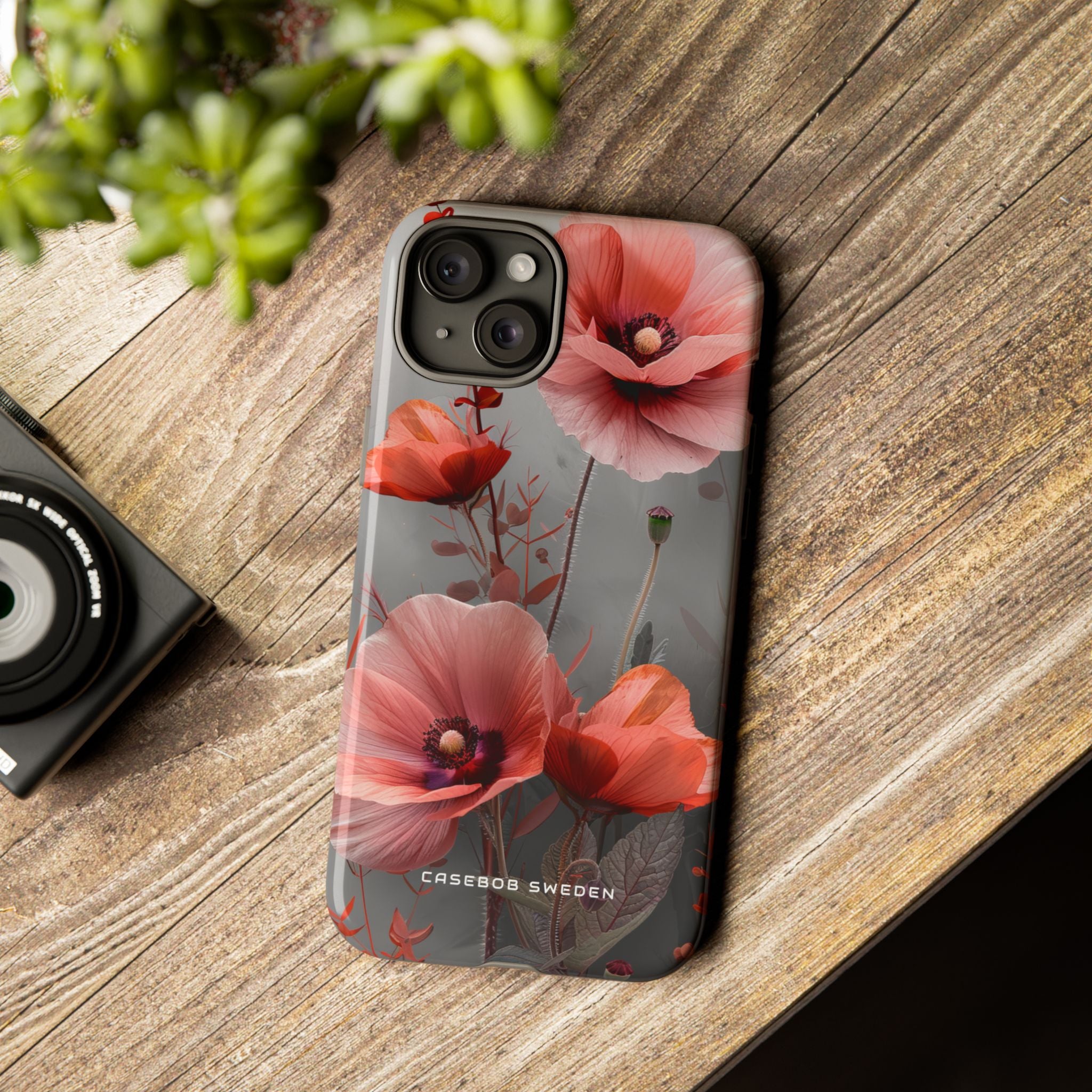 Ethereal Floral Elegance iPhone 15 - Tough Phone Case