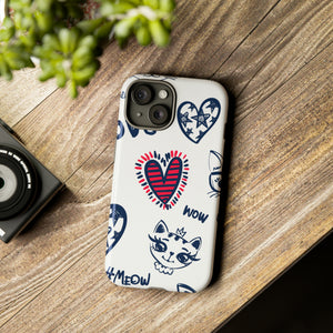 Cute Cat Wallpaper - Protective Phone Case