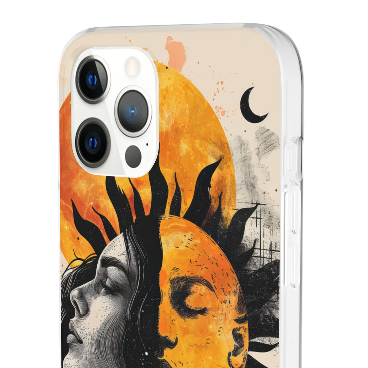 Sunlit Duality | Flexible Phone Case for iPhone