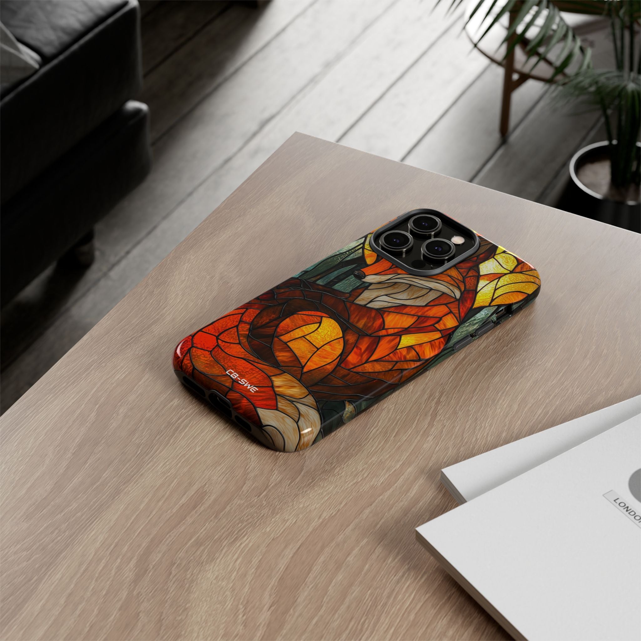 Fox Rests Under Sun - iPhone Case
