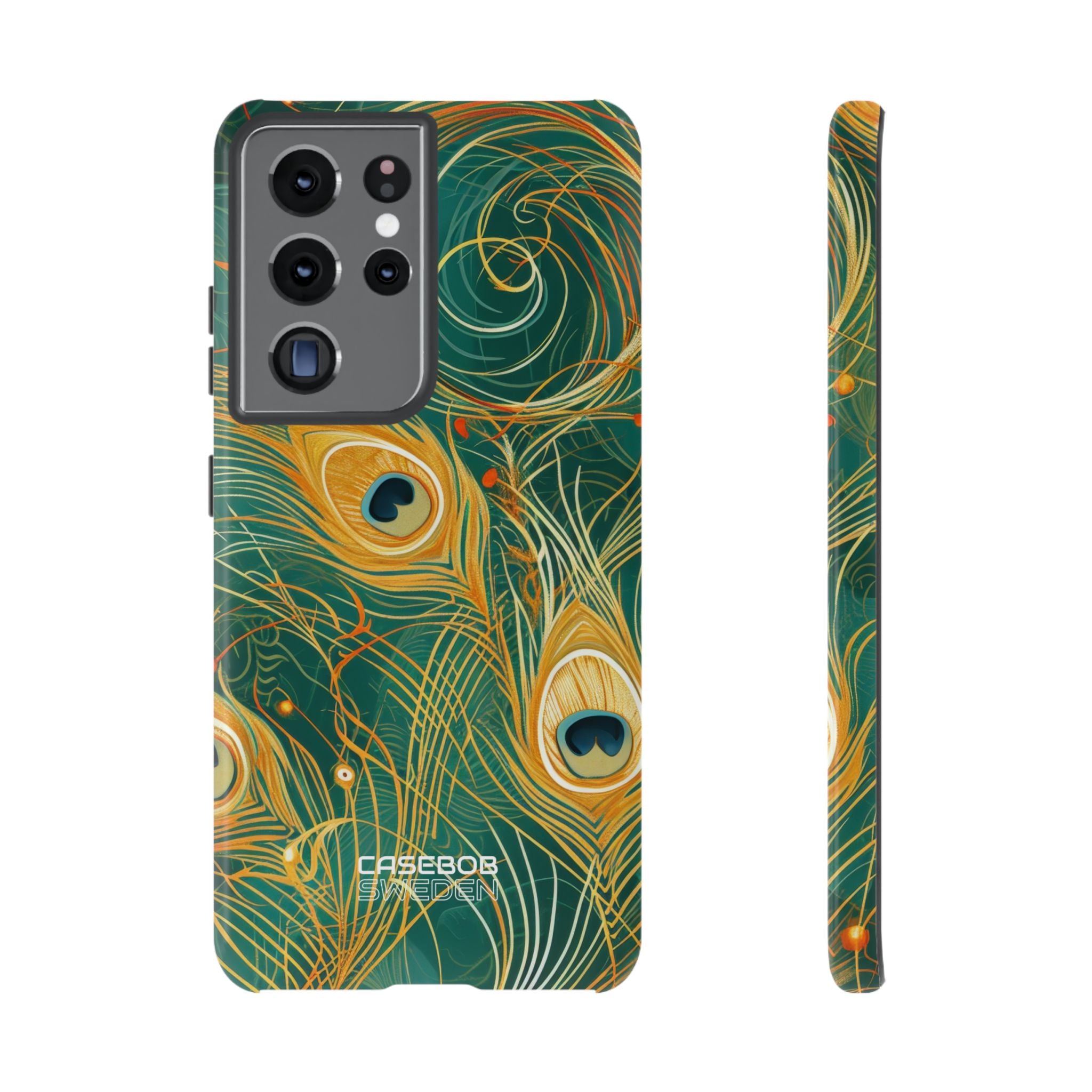 Levendige Pauwenwerveling Samsung S21 - Tough