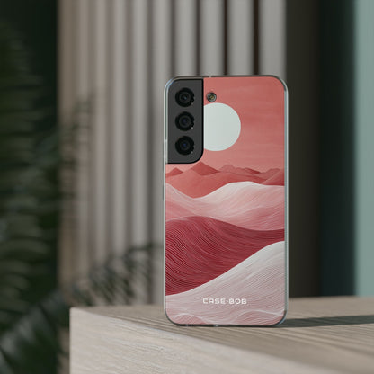 White Orb Dunes Samsung S22 - Soft