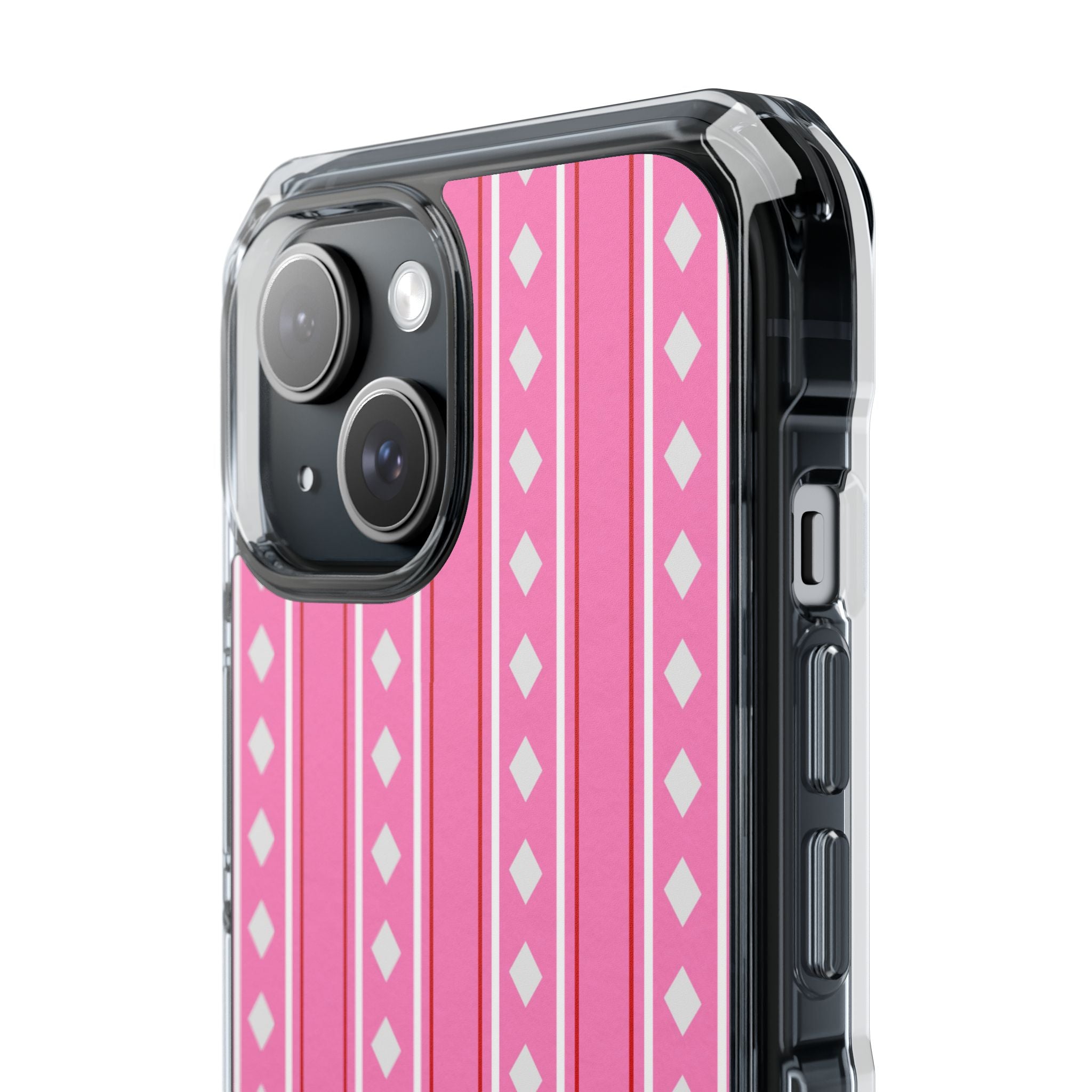Pink Diamonds Symmetry iPhone Case - Impact