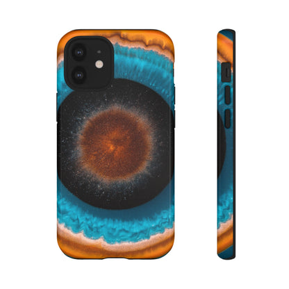 Center of Space Ink Art iPhone Case (Protective) iPhone 12 Mini Glossy Phone Case