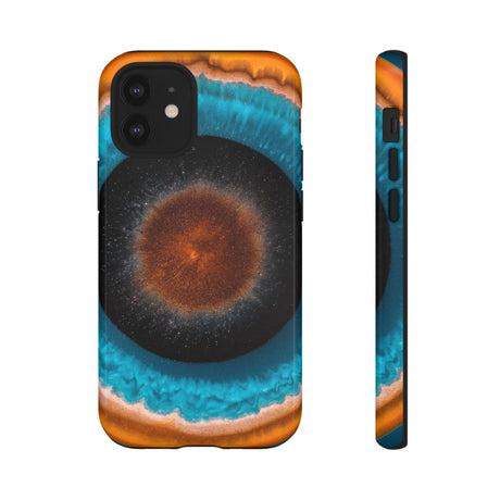 Center of Space Ink Art iPhone Case (Protective) iPhone 12 Mini Glossy Phone Case