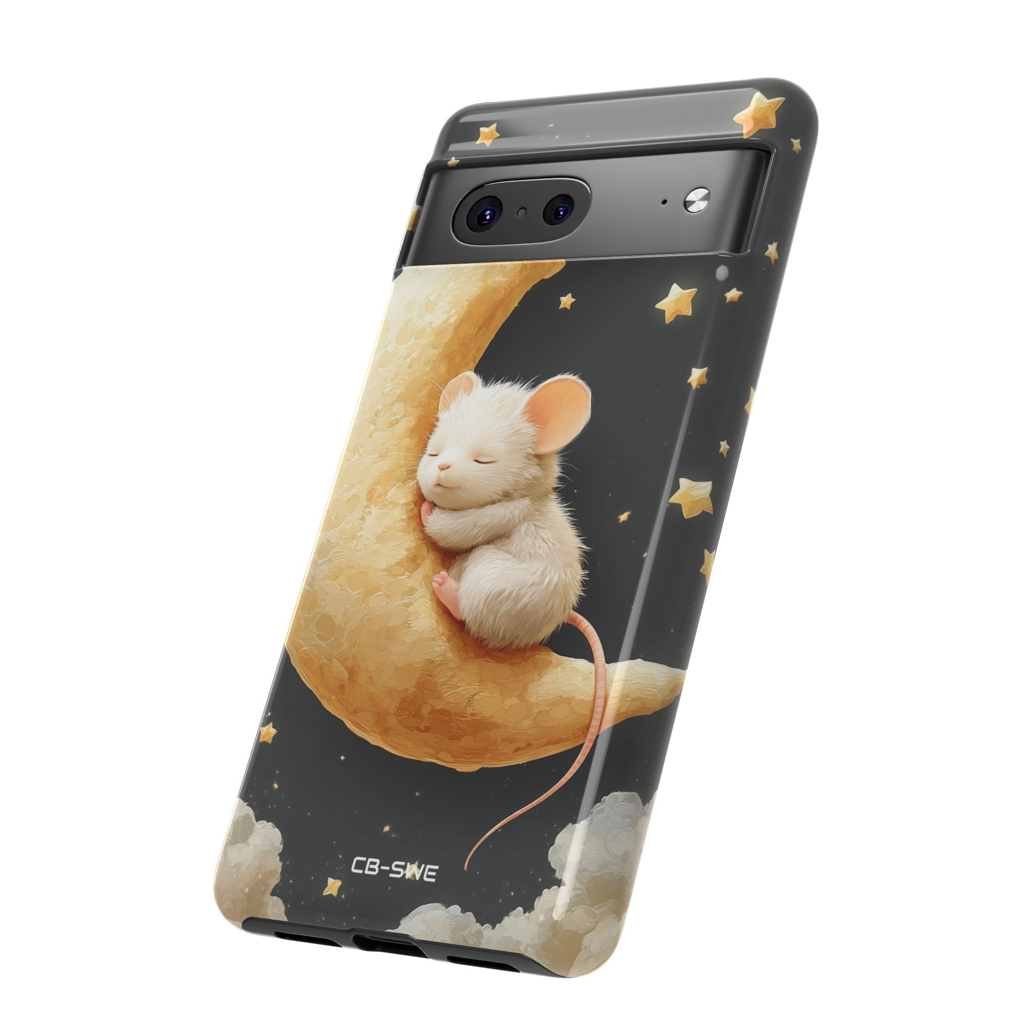 Moon Cradles Mouse - Google Pixel Case