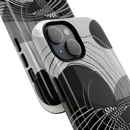 Monochrome Motion Flow iPhone 15 - Tough+