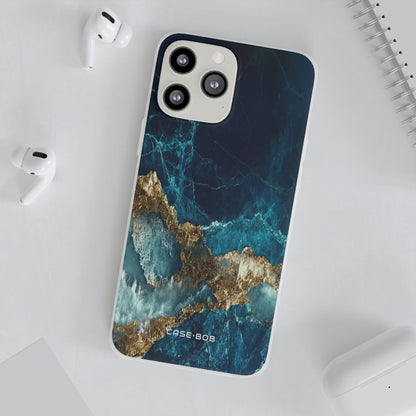 Jagged Gold Split iPhone 13 Pro Max - Soft