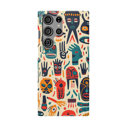 Gradient Tribalscape Vibrance Samsung S23 - Slim Phone Case