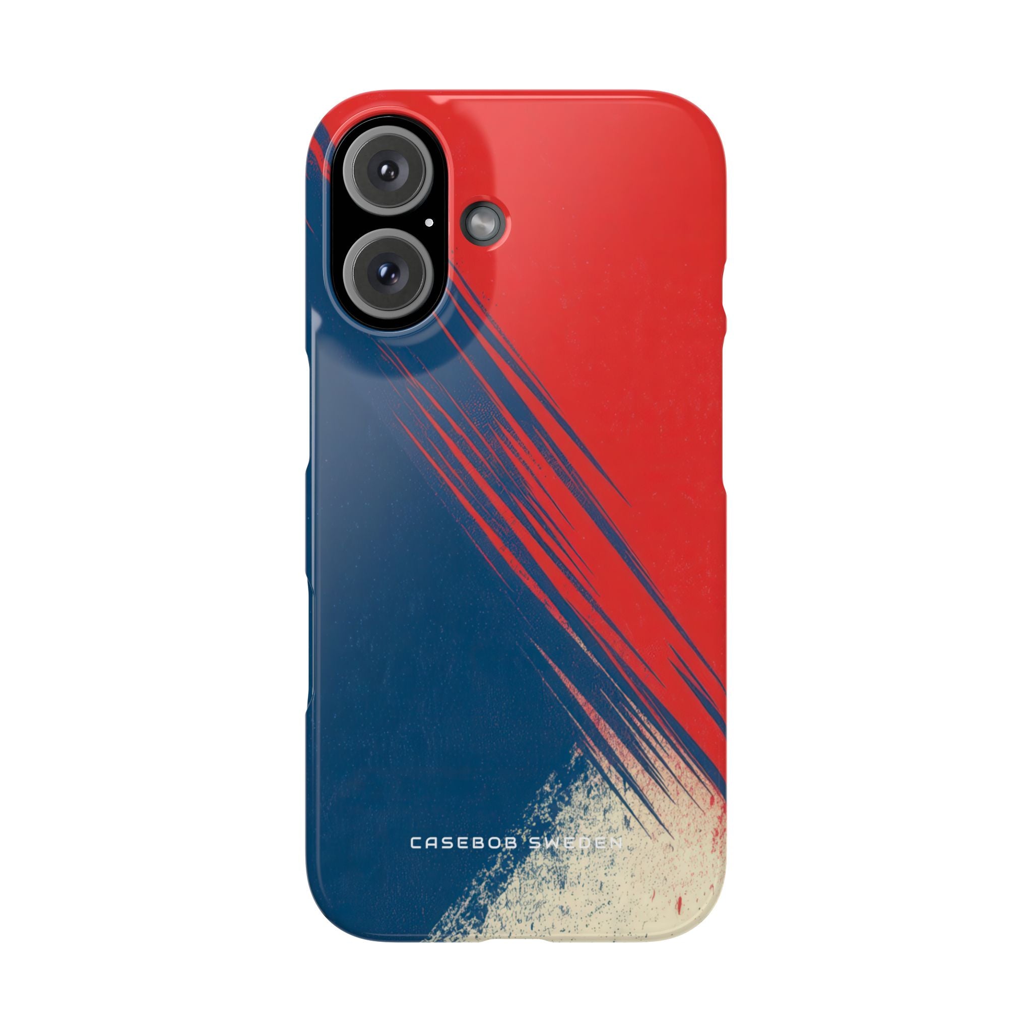 Vintage Brushstroke Harmony iPhone 16 - Slim Phone Case