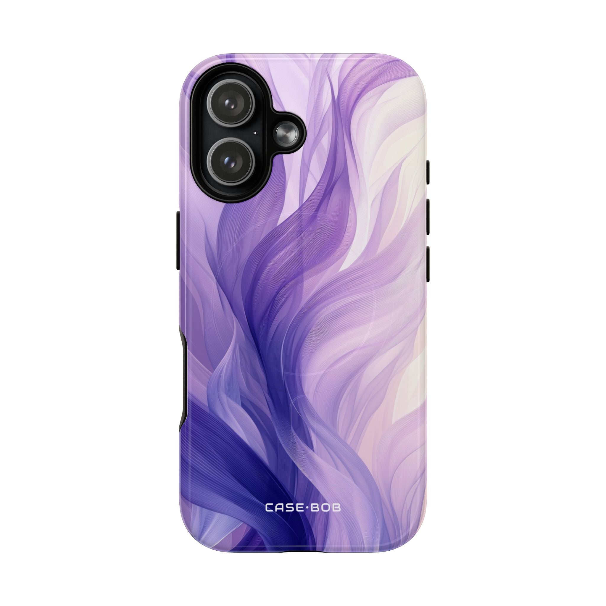 Purple Ribbon Waves iPhone 17 Case - Tough+
