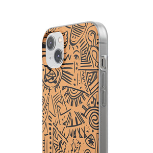 Mystic Tribal Geometry | Flexible Phone Case for iPhone