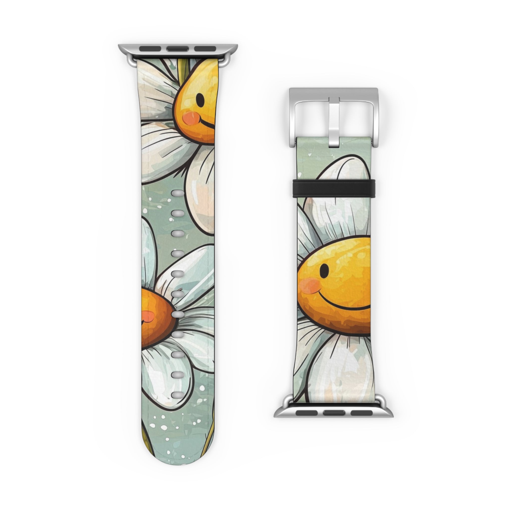 Smiling Daisies Burst - Watch Band