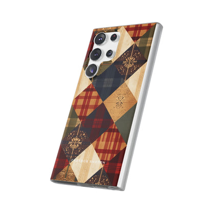 Rustic Geometric Patchwork Harmony Samsung S23 - Flexi Phone Case