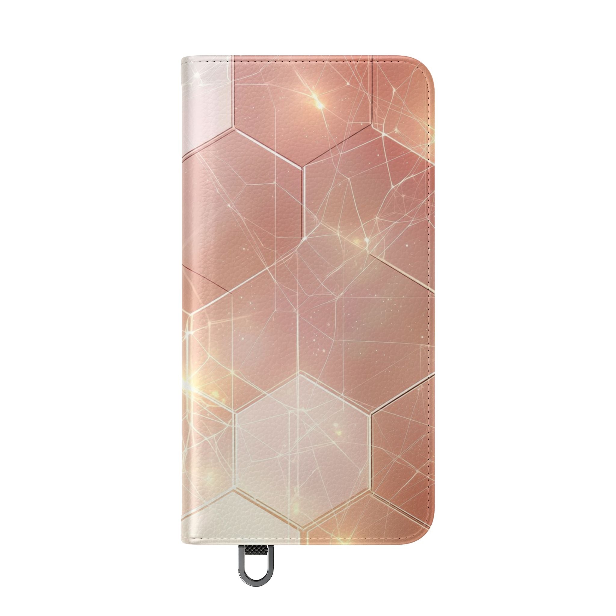 Hexagon Glow - Samsung S25 Case - Wallet