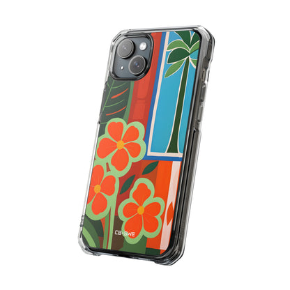 Tropical Geometry Harmony iPhone Case - Impact