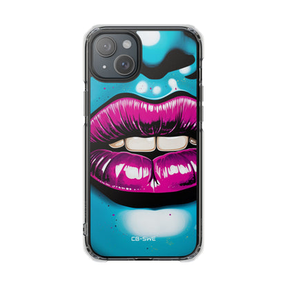 Vivid Lips Contrast iPhone Case - Impact