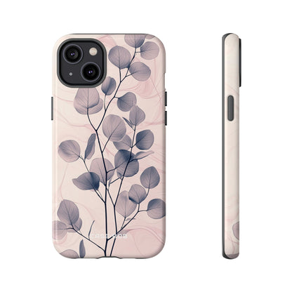 Veined Leaf Whisper iPhone 14 Plus Case - Tough