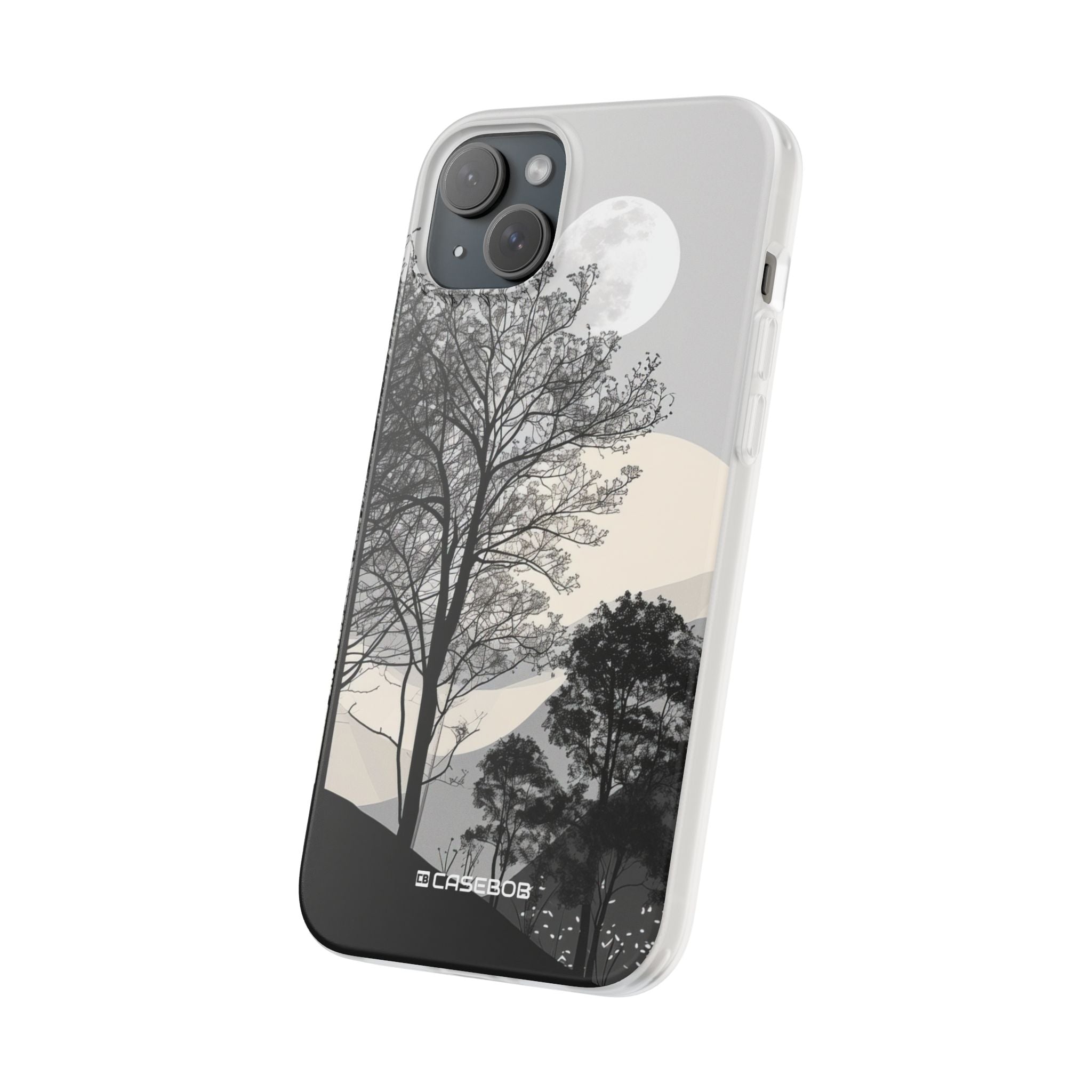 Moonlit Elegance | Flexible Phone Case for iPhone