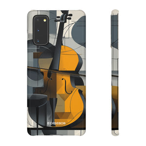 Cello Abstraction | Slim Phone Case for Samsung