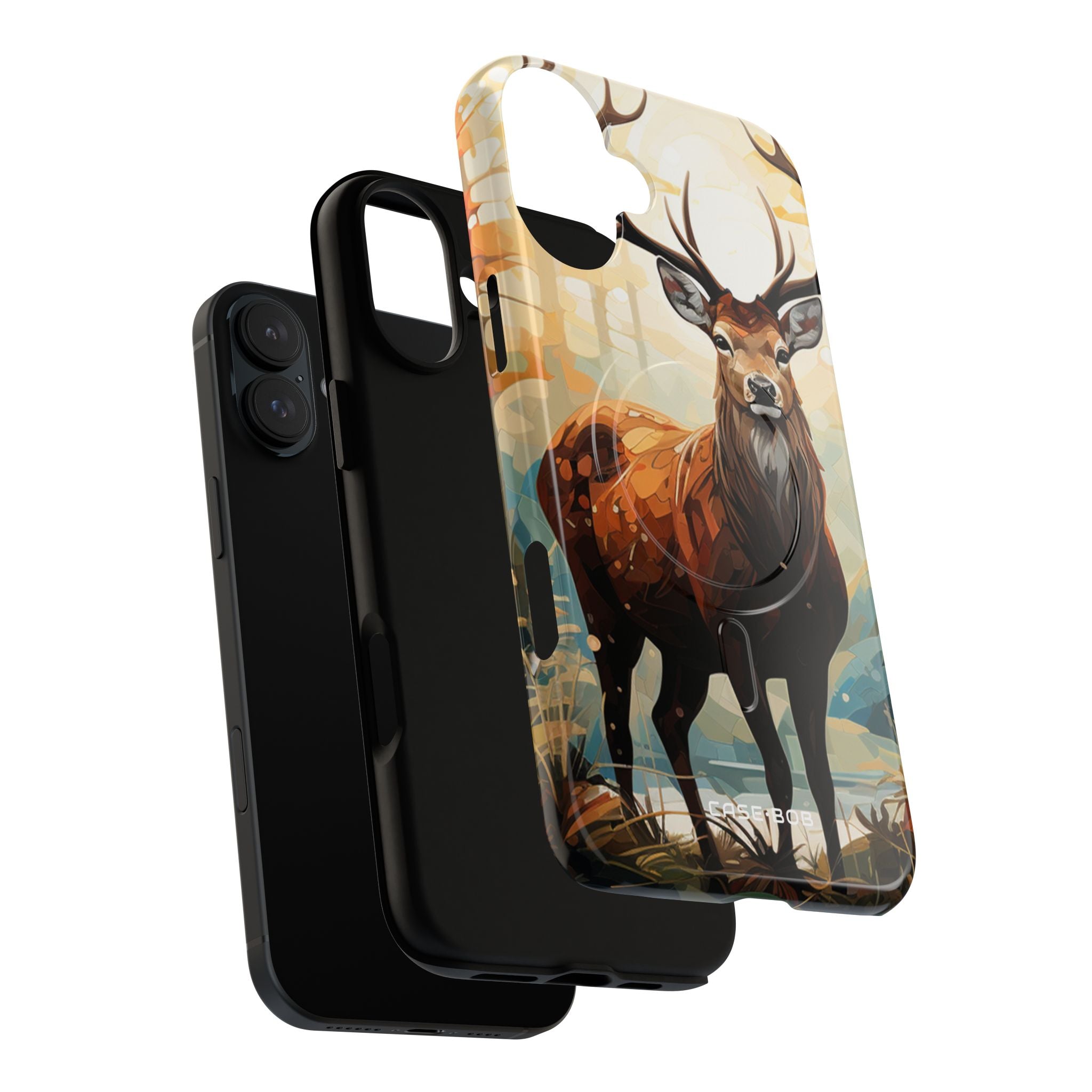 Glowing Stag iPhone 16 Plus Case - Tough+