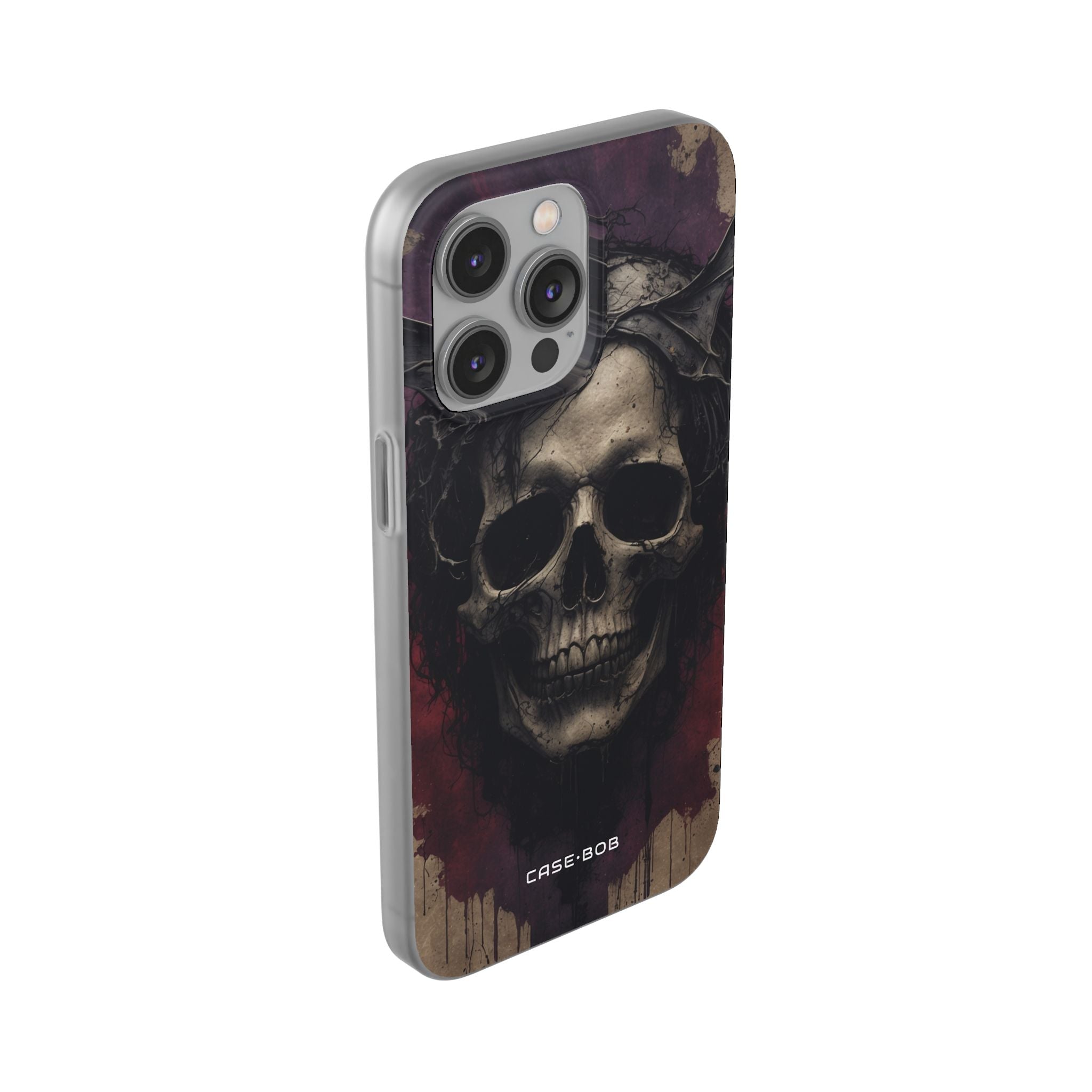 Skull Crown iPhone 14 Pro Max Case - Soft