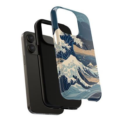 Cresting Blue Wave iPhone 14 Pro Case - Tough+