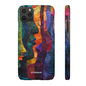 Interwoven Vibrance | Slim Phone Case for iPhone