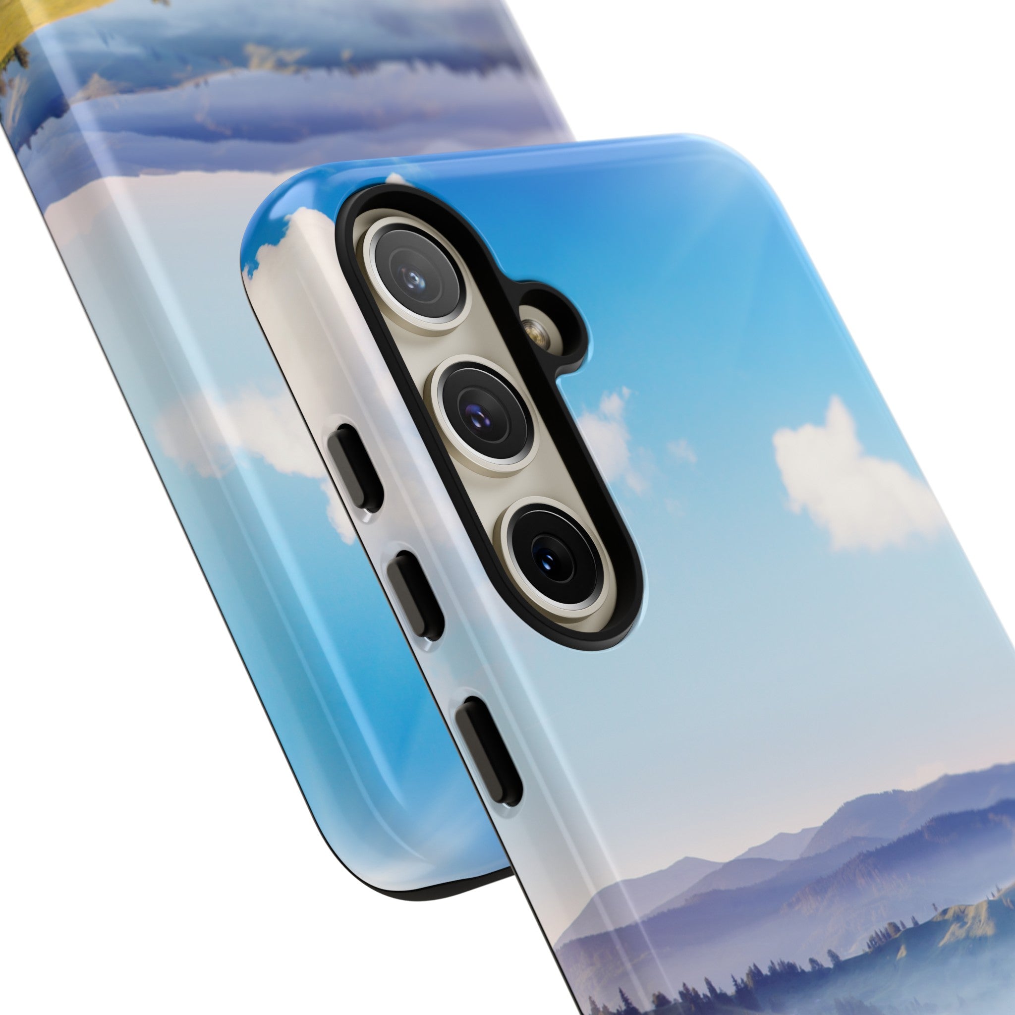 Mountain Sunny Day - Protective Phone Case