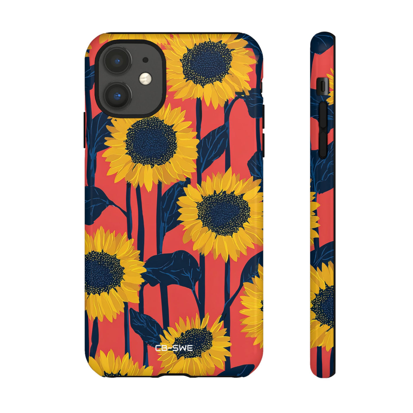 Vibrant Sunflower Rhythm - iPhone Case