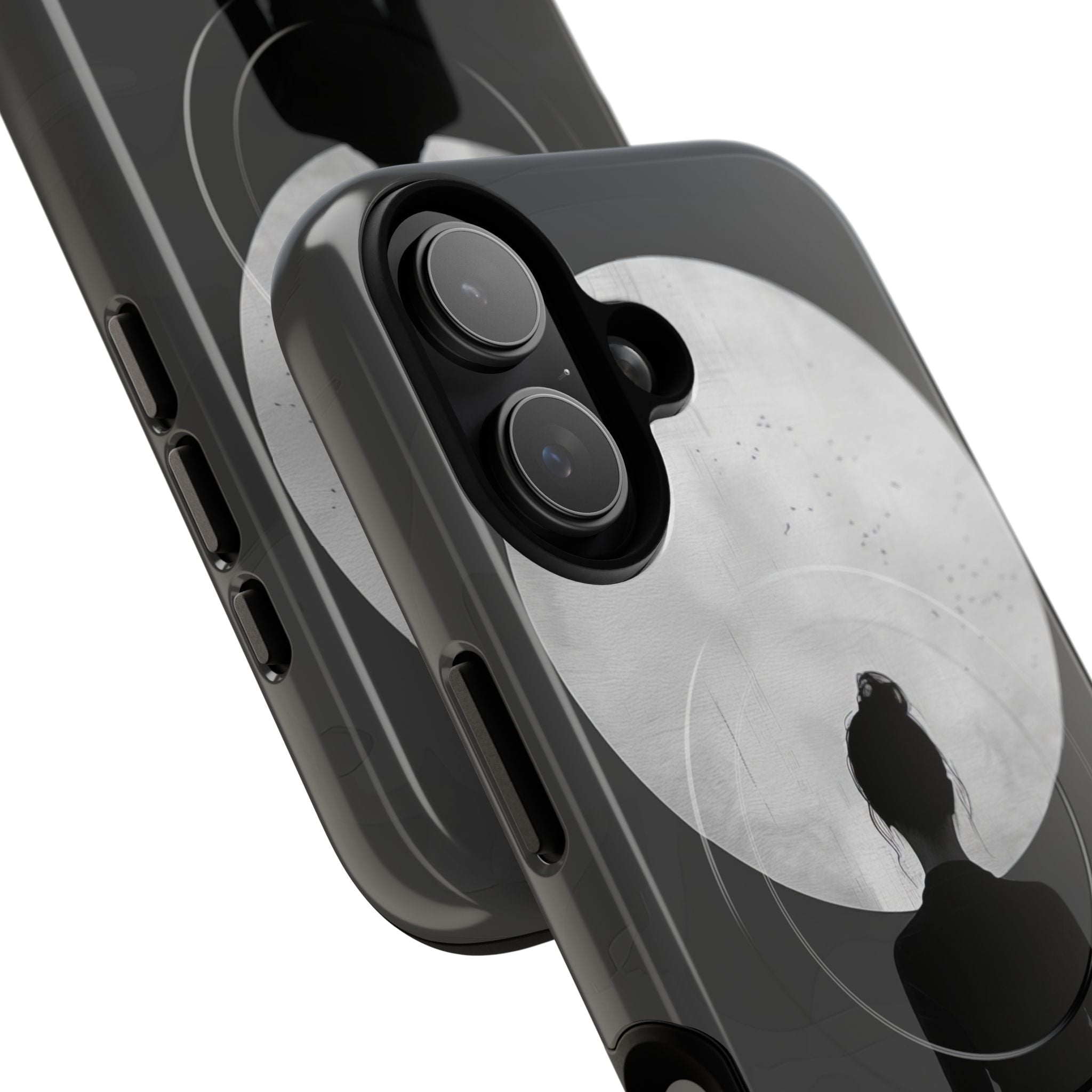 Silhouette Moonlight iPhone 17 Case - Tough+