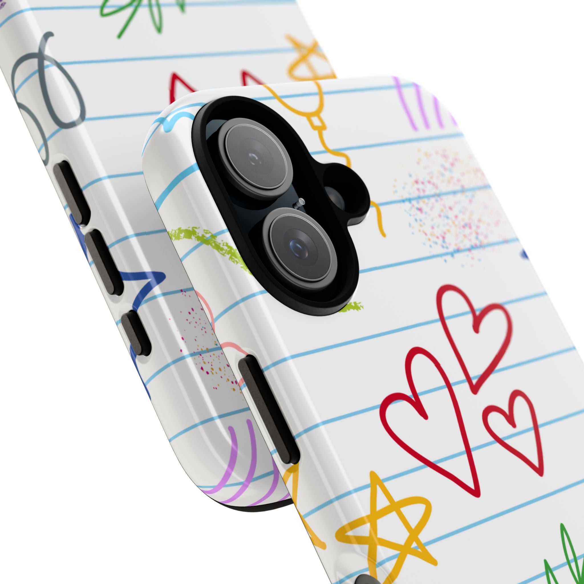Hearts Dance Happily - iPhone Case