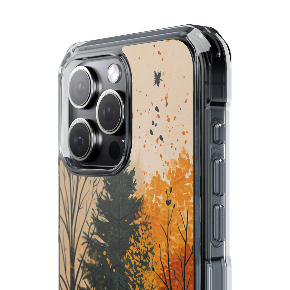 Autumnal Whispers - Phone Case for iPhone (Clear Impact - Magnetic)