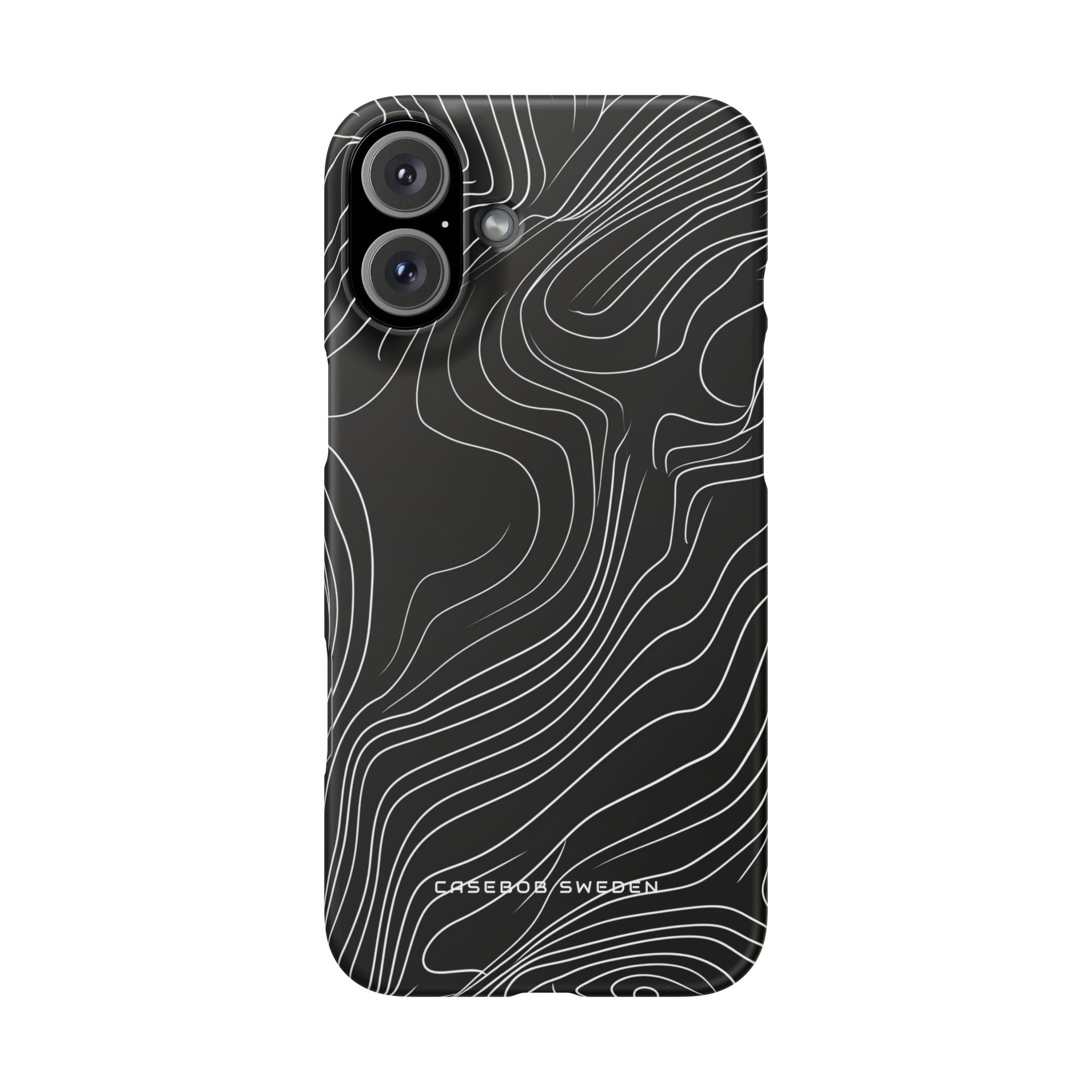 Contour Waveform Flow iPhone 16 - Slim Phone Case