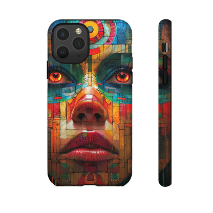 Cultural Geometric Treasures - Protective Phone Case