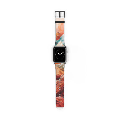 Fabric Peaks Sunset - Watch Band
