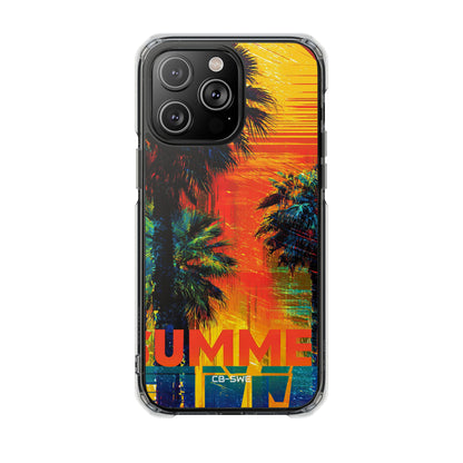 Summer Sunset Palms iPhone Case - Impact