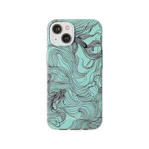 Aqua Serenity | Flexible Phone Case for iPhone